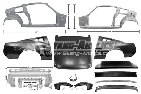 67 mustang sheet metal|dynacorn fastback conversion kit.